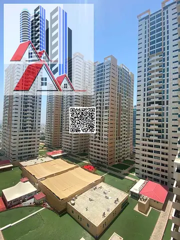 2 BHK for Rent in Ajman One Towers with Parking..