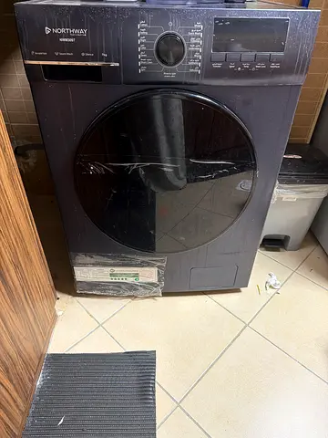 Front Load Washing Machine - Blue Used, Good Working Condition