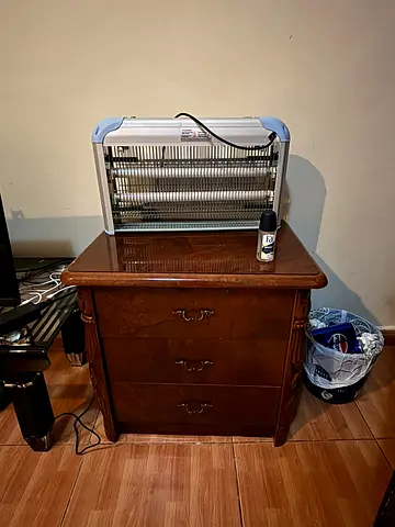 Two bed side tables for sale