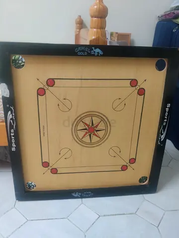 Wooden Carrom Board (Used)