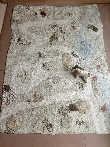 Washable Baby Play Rug - Path of Nature