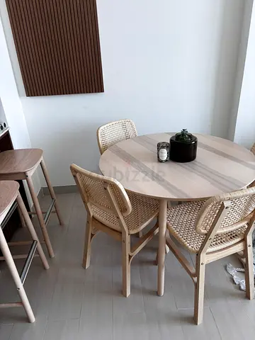 Great Condition IKEA dining table with 4 chairs for sale