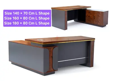 Brand New 160 Cm L Shape Office Table