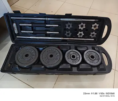 50 kg iron dumbbell set
