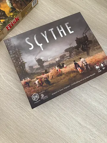 Scythe Board Game (Base) - Strategy Engine-Building Game, 1-5 Players, Ages 14+