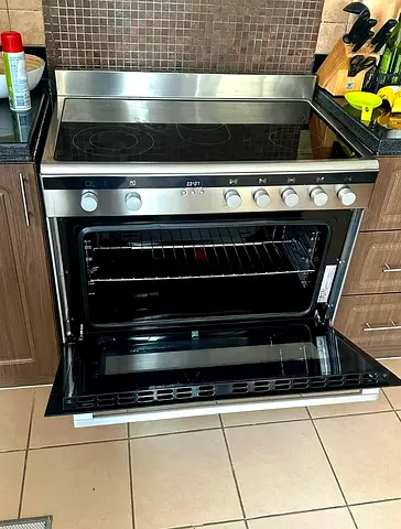 Siemens latest model full electric ceramic 5 hobs oven fan cooking range 90x60 by ezra