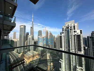 Furnished Two- Bedroom I Bright and Spacious I Burj Khalifa View