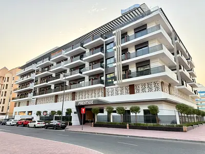 Modern 1BR | Balcony with Open View | Warsan 4