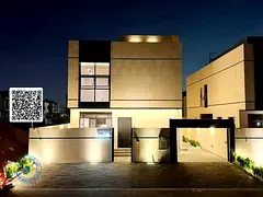 For sale: Modern villa with super deluxe finishing, 6 bedrooms, in Al Bahia area, Ajman. Price inclu