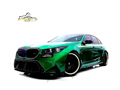 BMW M5 GCC +FULL CARBON MANHART KIT +AGENCY WARRANTY TILL 2031 +AKRAPOVIC EXHAUST+ HRE FORGED WHEELS
