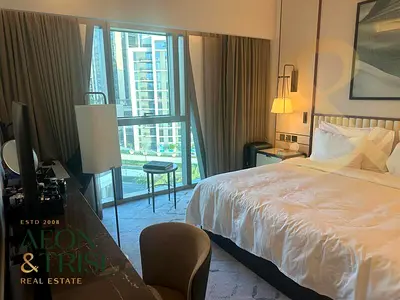 Furnished 1BR | Address Harbour Point | Waterfront