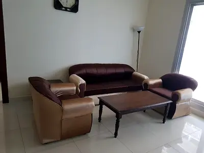 شقة مفروشة بغرفة نوم واحدة | إيليت سبورتس ريزيدنس 5 | شرفة وإطلالة على المسبح