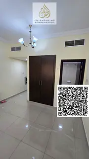 Studio in Al Rawda 1, semi separate kitchen, built-in wardrobes, near Hamidiya Police &amp; in front