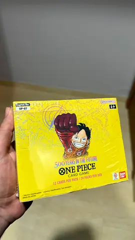 Sealed One Piece Card Game OP7 - 500 Years in the Future Booster Box ENGLISH
