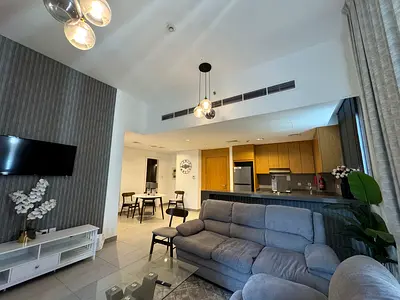Spacious Layout • 1 BHk Furnished With Balcony • In Al Mamsha