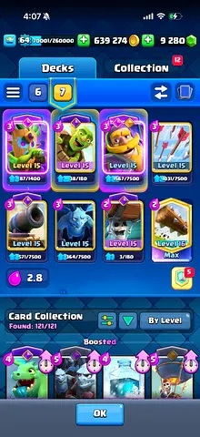 Clash Royale account