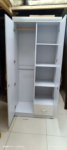 Selling 2 door wood cupboard brand new available