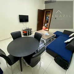 The best offers: Furnished apartment in Sharjah, one bedrooms and a living room, fully furnished, mo