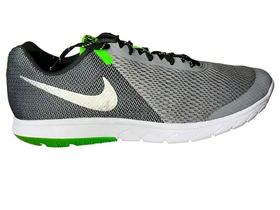 Nike Flex Experience RN 5 Grey Green Mens Running Shoes 844514-003 Size US 10