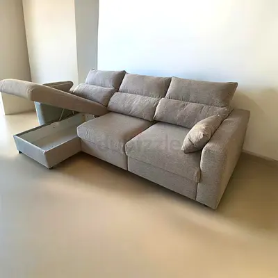 Ikea Eskelstuna L shape sofa bed Gray