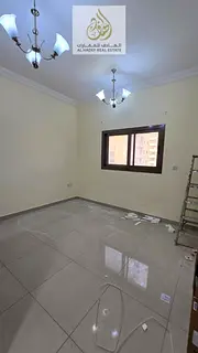 Annual rent in Ajman, Al Rawda 1 area, behind Al Hamidiya Police Station. Family-friendly studio apa