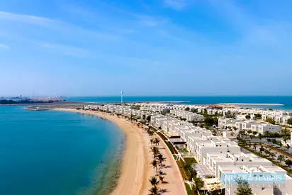 One Bedroom For Rent Mina Al Arab - Furnished - Sea View - 12 Cheques