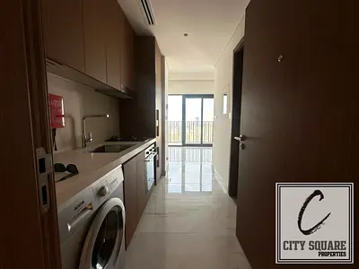 Spacious studio for rent || High floor|| Semi-furnished