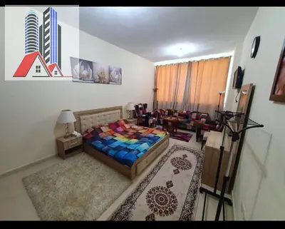 2 BHK Furnished for Rent in Ajman one Tower with Parking .