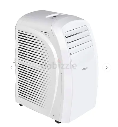 Portable Air Conditioner - Compact White Unit, Good Condition
