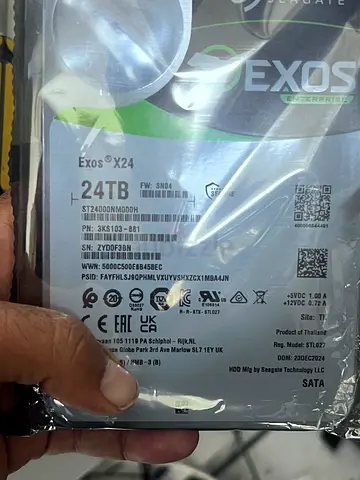 Seagate HDD 24TB