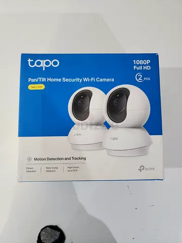 TP-Link Tapo 1080p Pan/Tilt Home Security Wi‑Fi Camera (2-pack) - Sealed Box