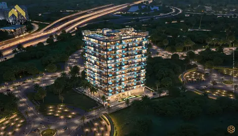 شقة مفروشة بغرفتي نوم | إمباير جاردنز | حوض غطس خاص | مناظر سكاي لاين