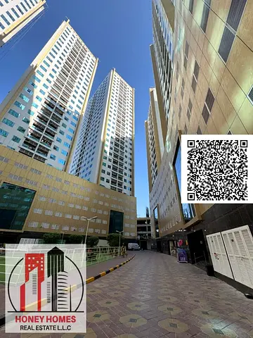 Studio Apartment for Sale | With Parking | Prime Location | Ajman Pearl Towers
