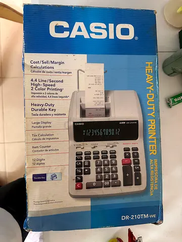 Casio printer brand new