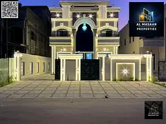 Luxury villa for sale, 6 master bedrooms with a roof terrace, price includes registration and owners