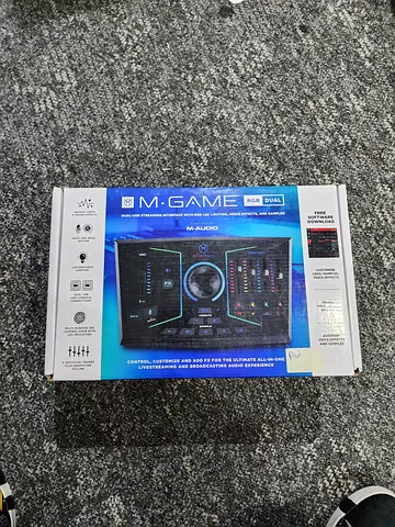 Portable RGB DJ Mixer/Controller - M.Game (Boxed)