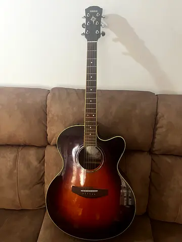 Yamaha semi acoustic guitar
