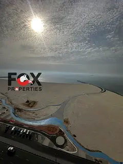 3 Rooms and a Hall, for Annual Rent First Row of Ajman Corniche Sea View 2 Master Rooms 3 Bathrooms