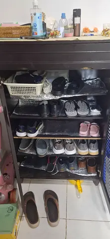 Best shoe rack with more place to keep all togther and easy to use next to entrance