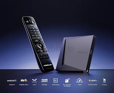 Formuler Z11 Pro Max Android 11 Wireless AX 2x2 Gigabit LAN 4GB Ram 32GB ROM 4K