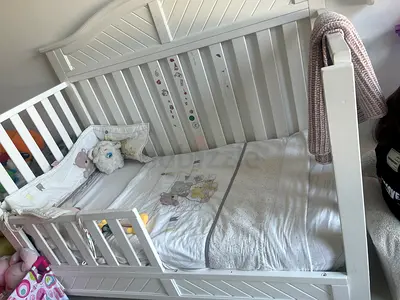 Baby and toddler bed with matress for sale