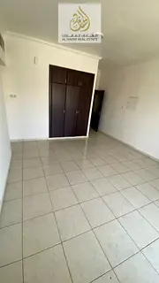 One bedroom and living room with bathroom, balcony, and built-in wardrobes. Very spacious. Located i