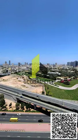 سكن عائلي بأكبر المساحات في أبراج سيتي تاور عجمان | غرفتين ماستر + صالة كبيرة + بلكونة بإطلالة على قصر الحاكم | باركن |  قريب المدارس والمولات| 43الف