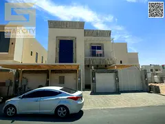 A distinctive villa in Ajman, Al Zahiyah area, a modern neighborhood. Electricity and water included