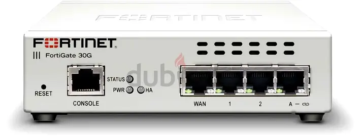 FORTINET FortiGate-30G Firewall for Small Offices with 4 Gigabit Ethernet RJ45 Ports (FG-30G)