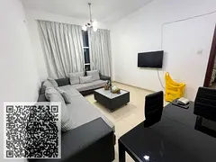 One-bedroom apartment with living room for annual rent, furnished, in City Towers, Ajman