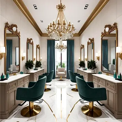 Luxury Beauty Salon Complete Fitout | Fitout and Renovation Service