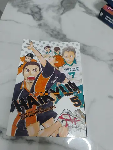Manga (haikyuu) 5th volume