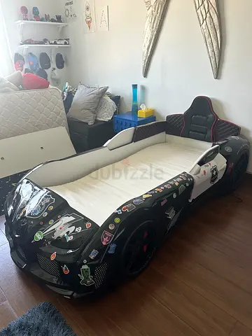 Kids Race Car Bed without Mattress - Single, Used