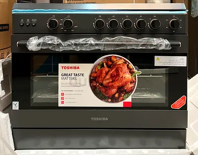 New Toshiba Cooking Range 90x60Cm Cooker TBA-36LMG5G089KS with Box